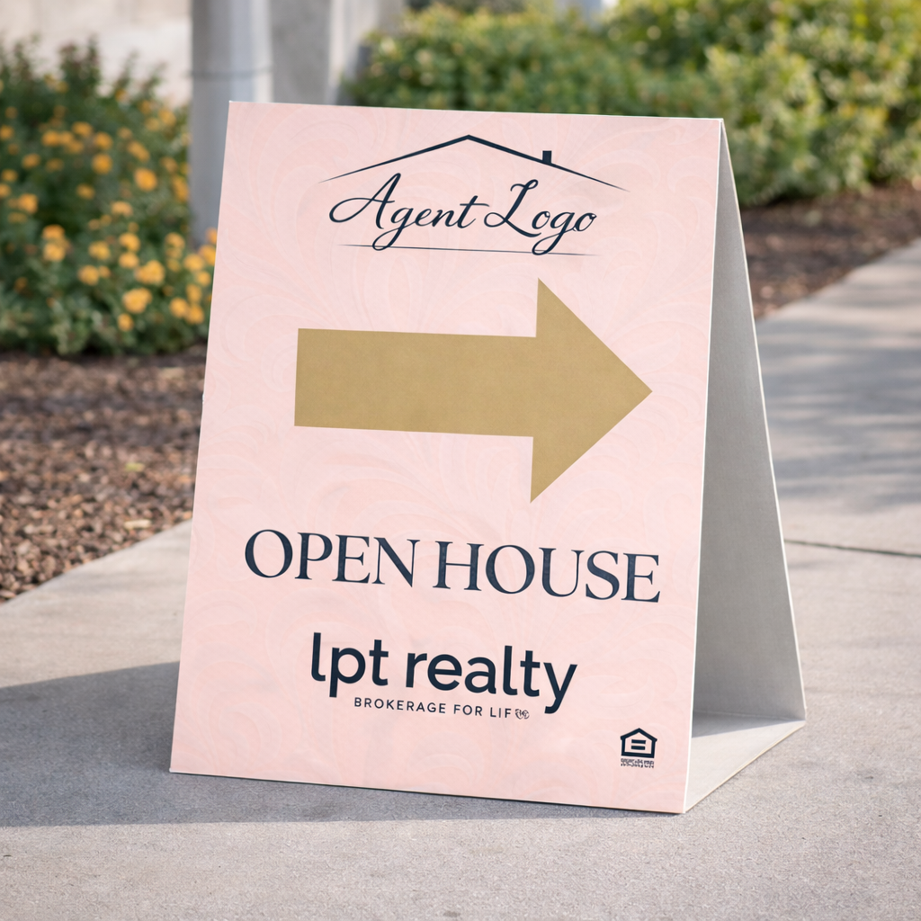 Open House A-Frame Signs