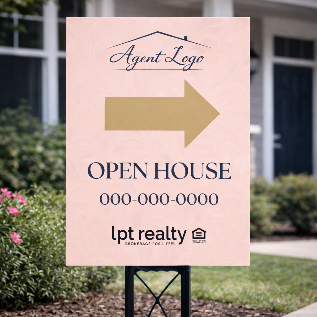 Open House H-Frame Signs