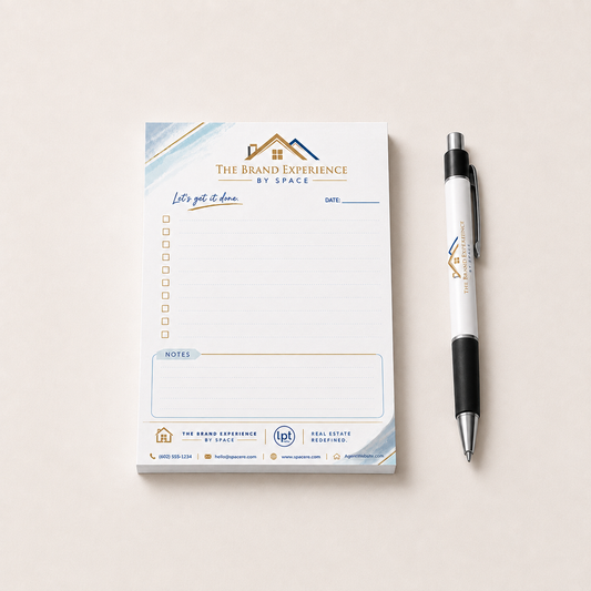 Brand Experience Personalized Notepad