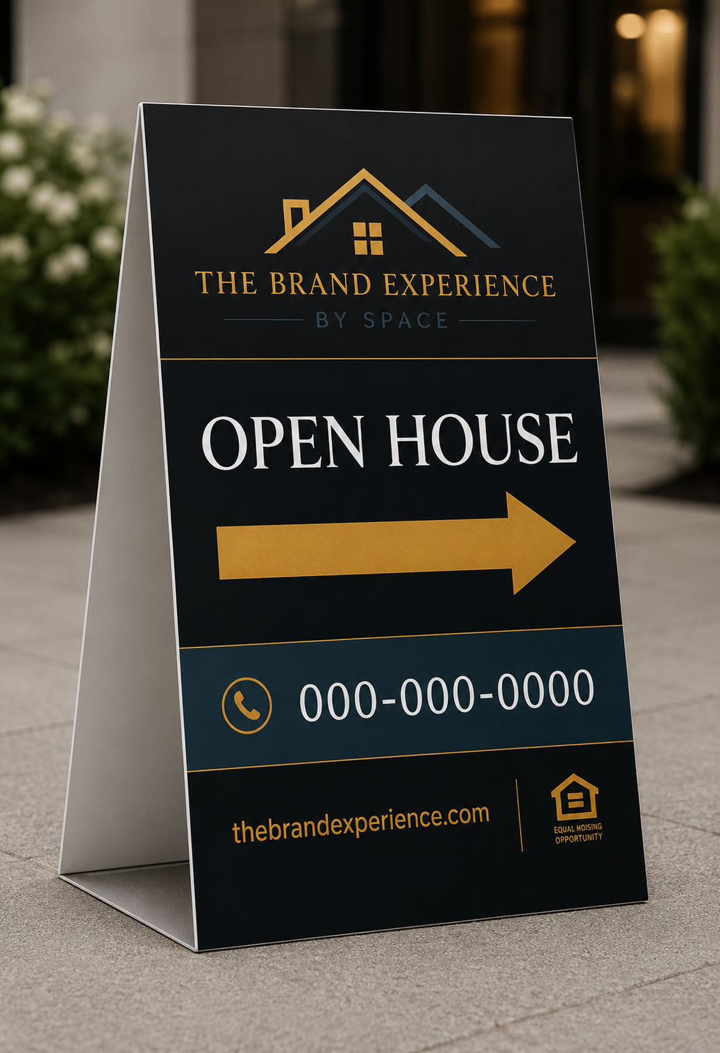 Open House A-Frame Sign Kit